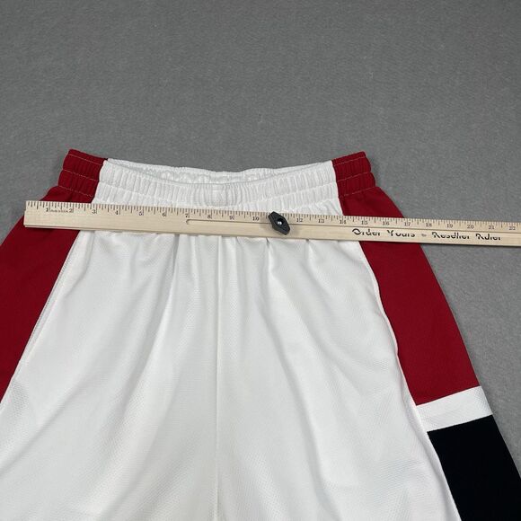 Nike Air Jordan Shorts Mens Large White Jumpman Durasheen Basketball 638144-100 - Picture 10 of 13